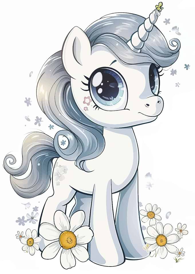baby unicorn cute animal