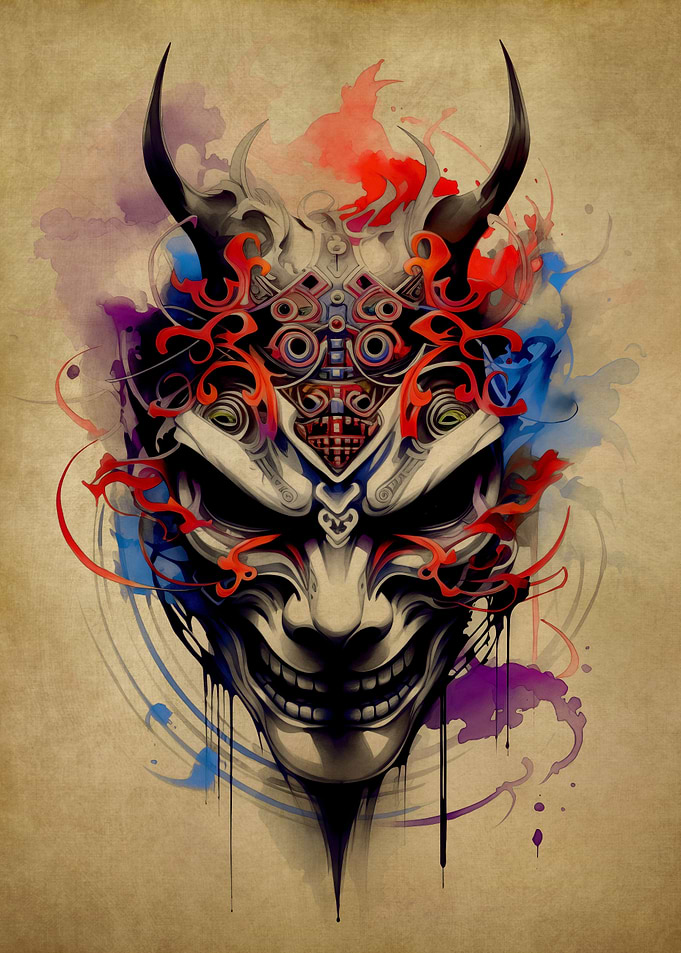 Oni Samurai No18