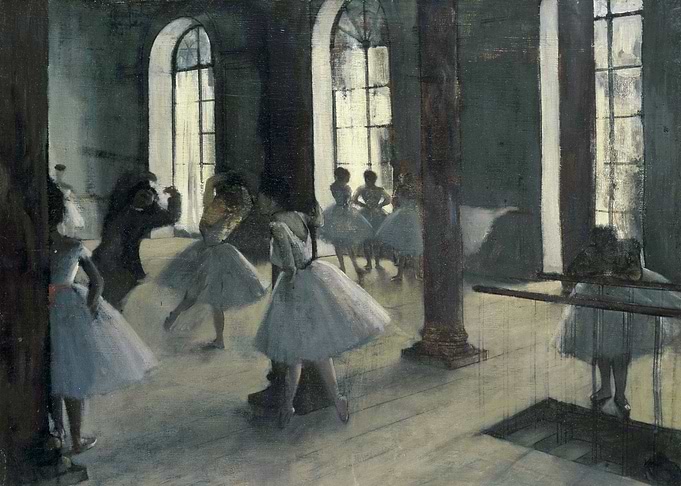 Rehearsal at dance hall