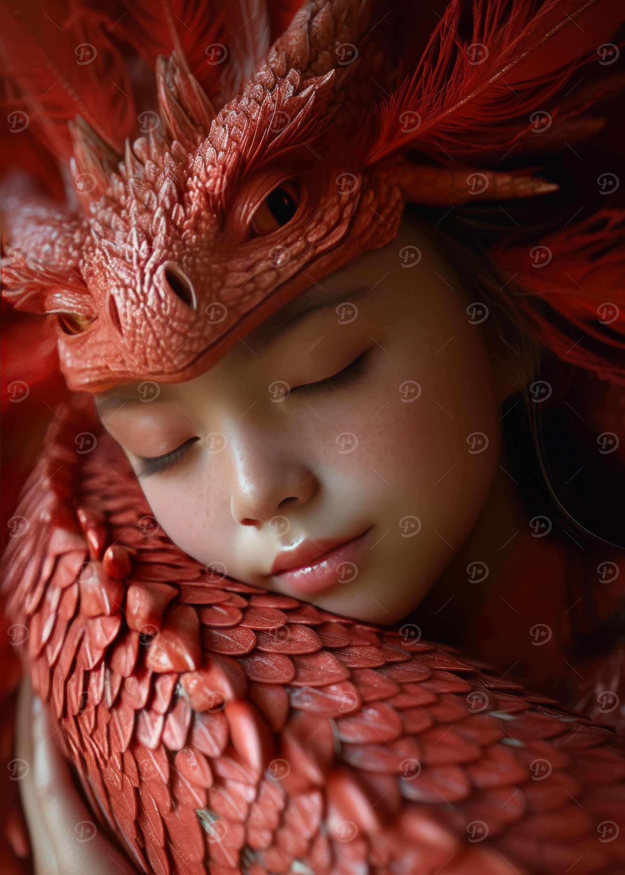 Dragon baby girl