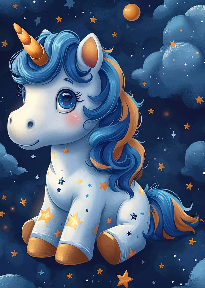 baby unicorn cute animal