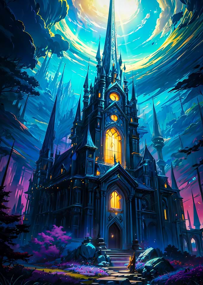 Fantasy European Castle
