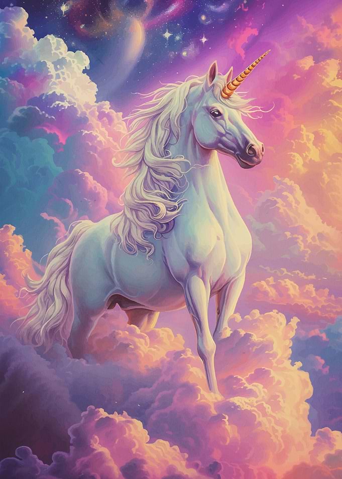 baby unicorn cute animal
