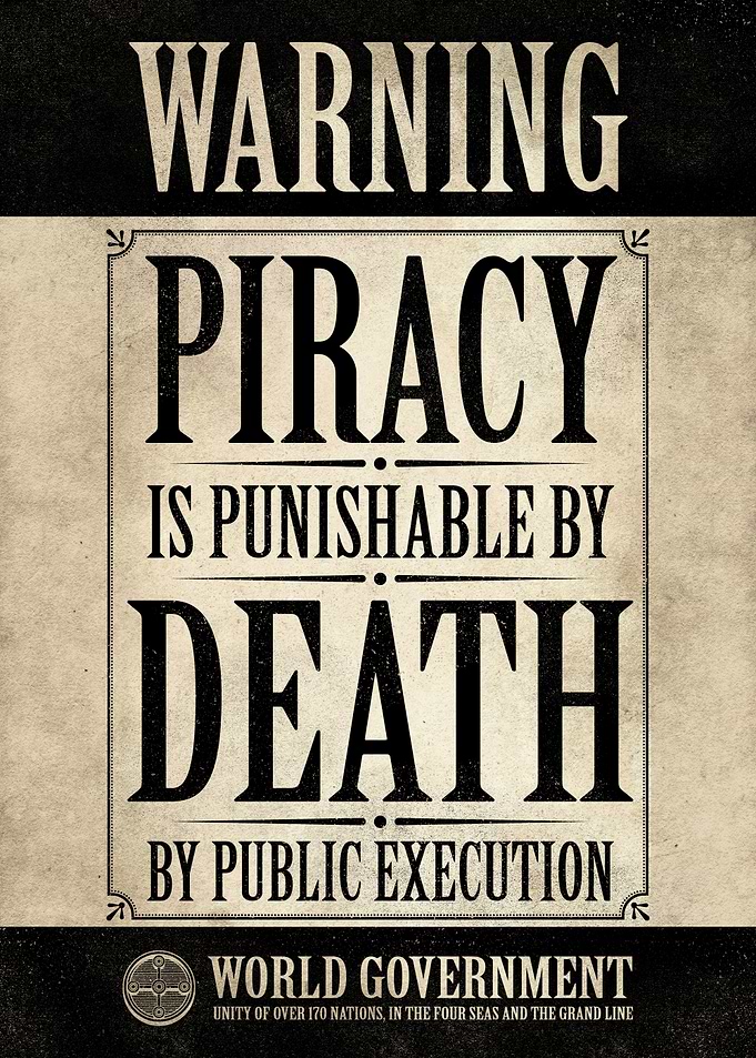 Piracy is Punishable