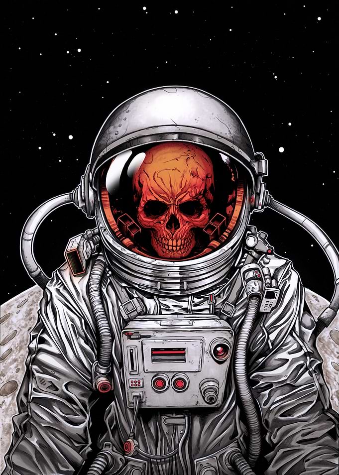 Skull Astronaut