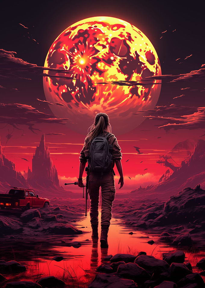 Red Planet Female Soldier