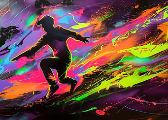 Neon Flux Dance