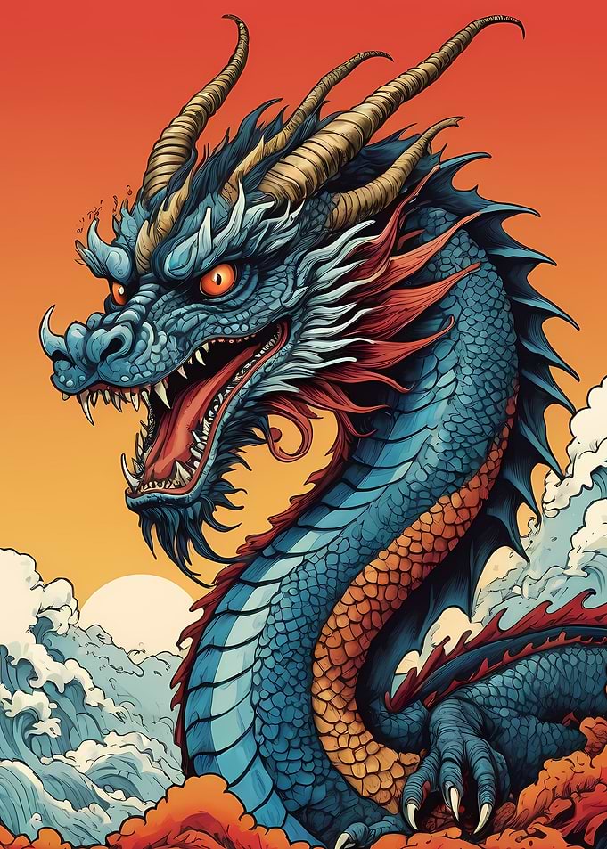 Japanese Dragon 1