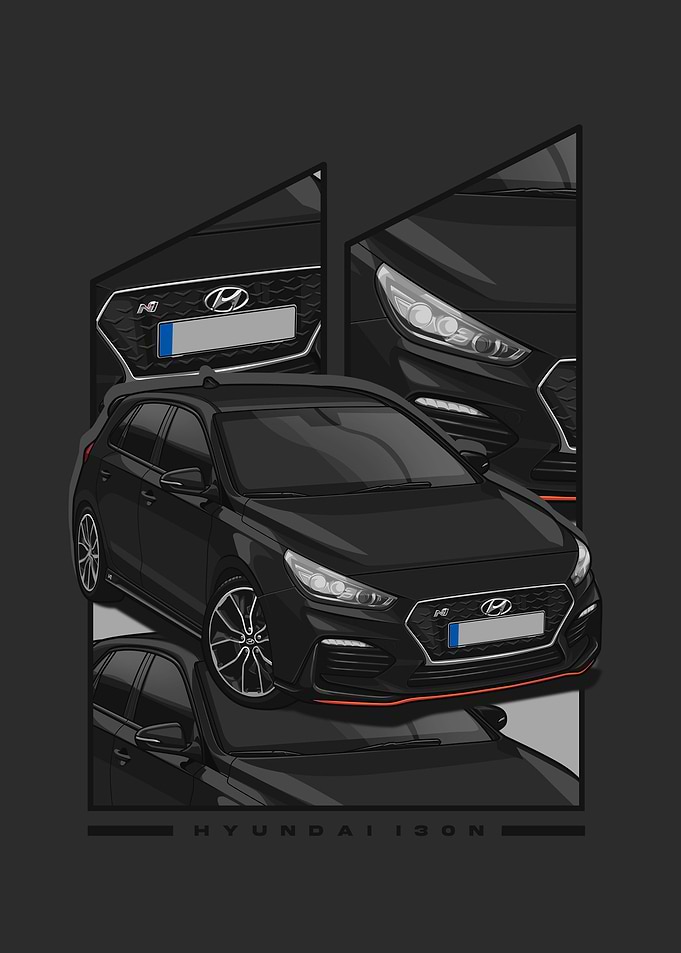 hyundai i30n black