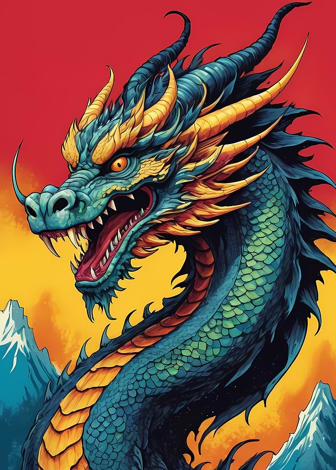 Japanese Dragon 4