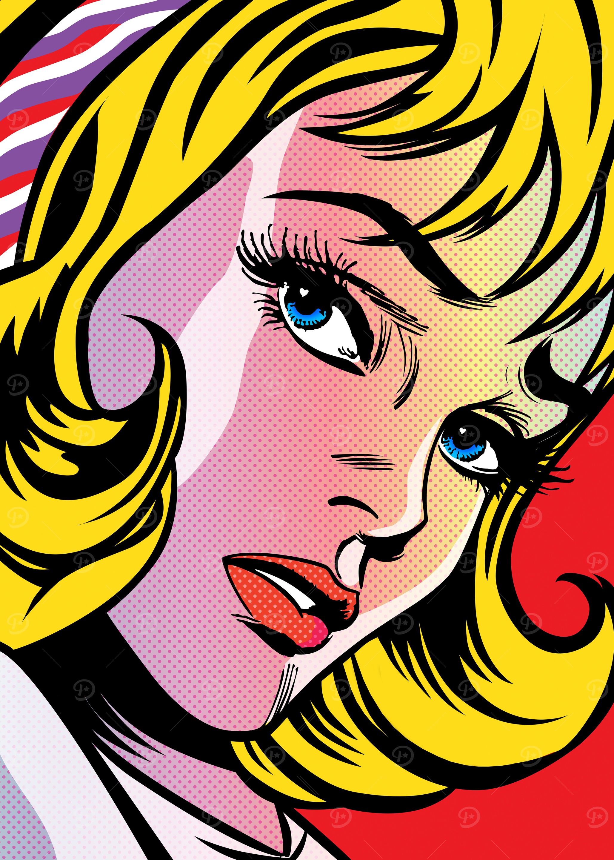 RIBBON GIRL CLOSE UP