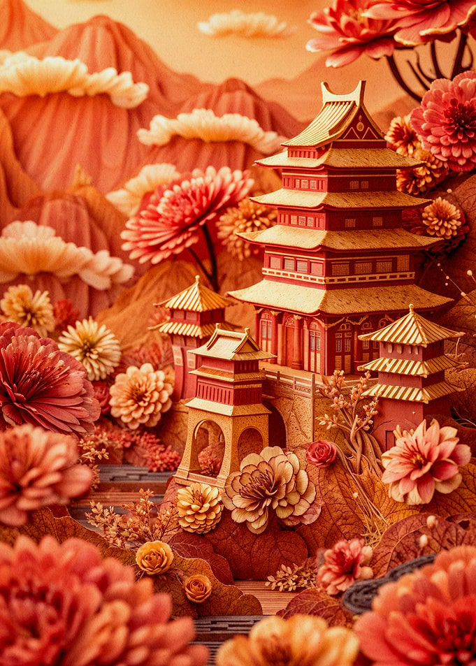 abstract japanese