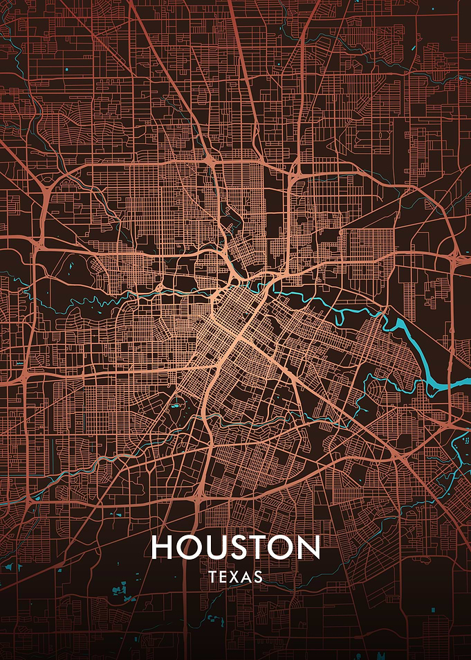 Houston City Map