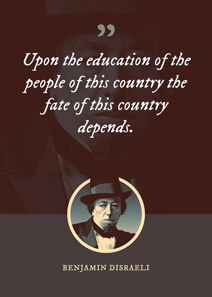 Upon the education of the