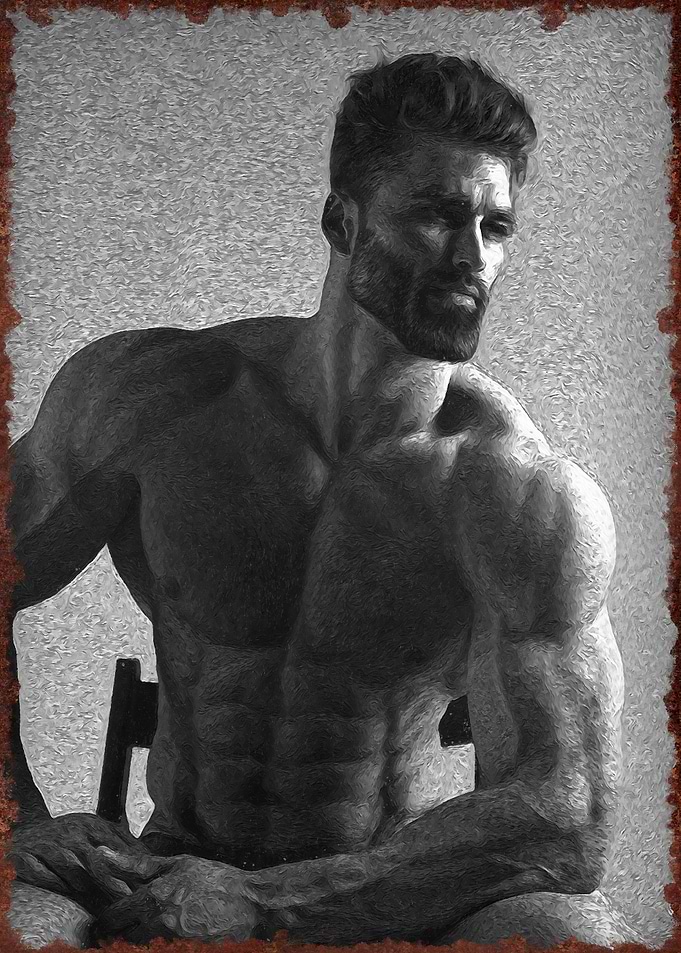 giga chad meme