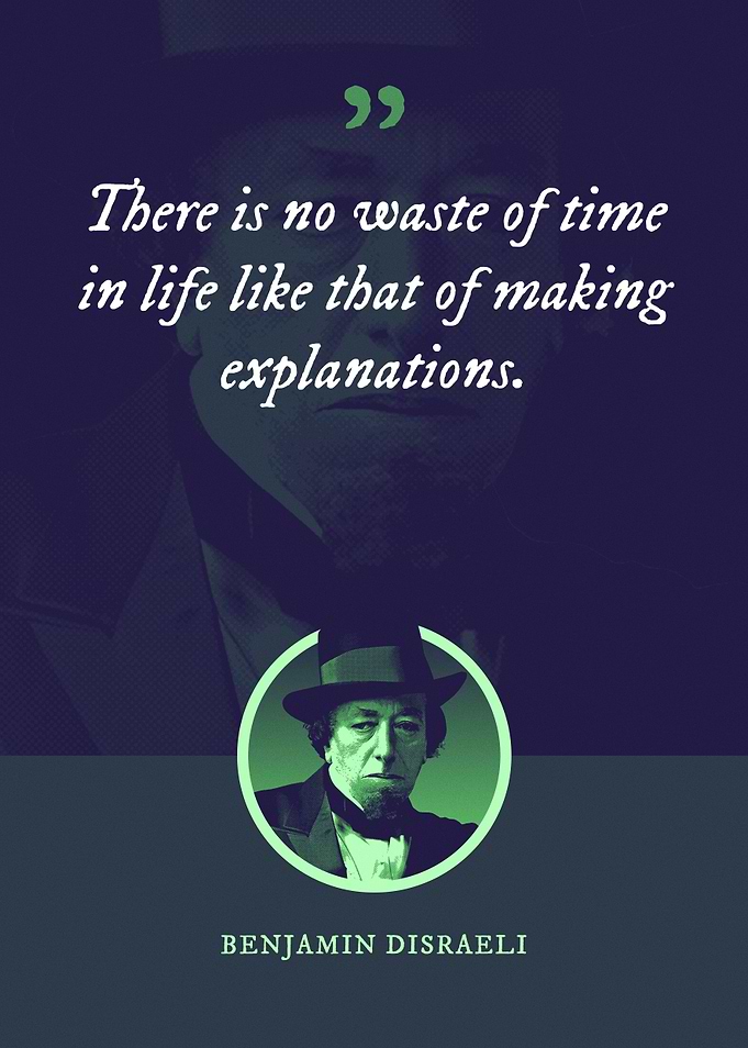 There is no waste of time