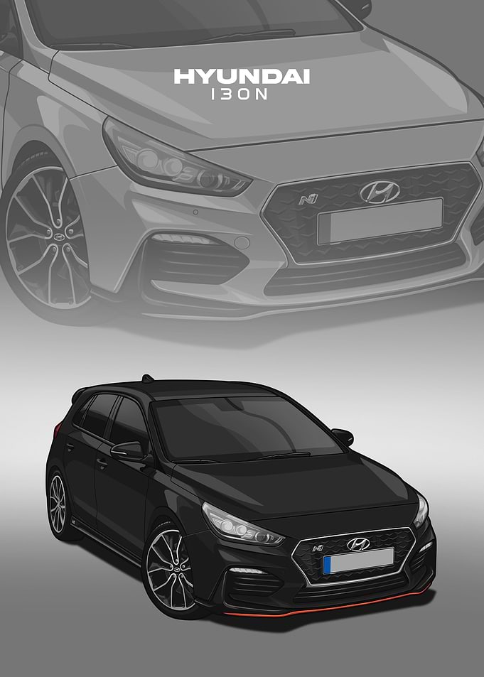 hyundai i30n black
