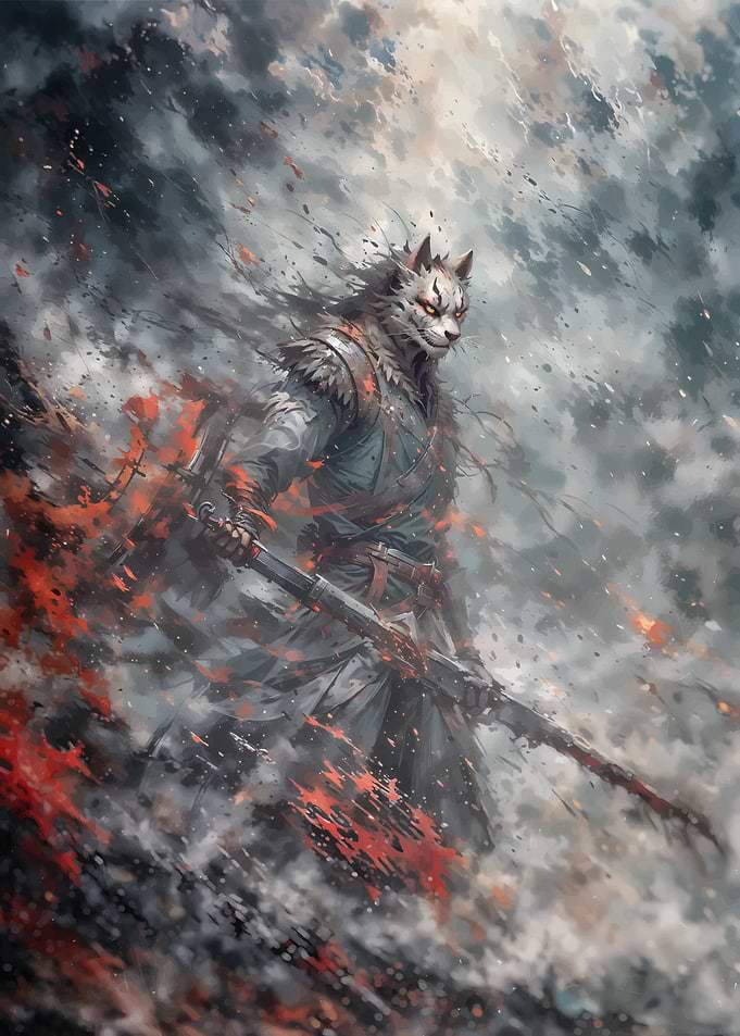Fantasy Samurai Warrior