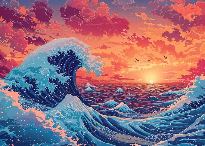 The Great Wave Japan