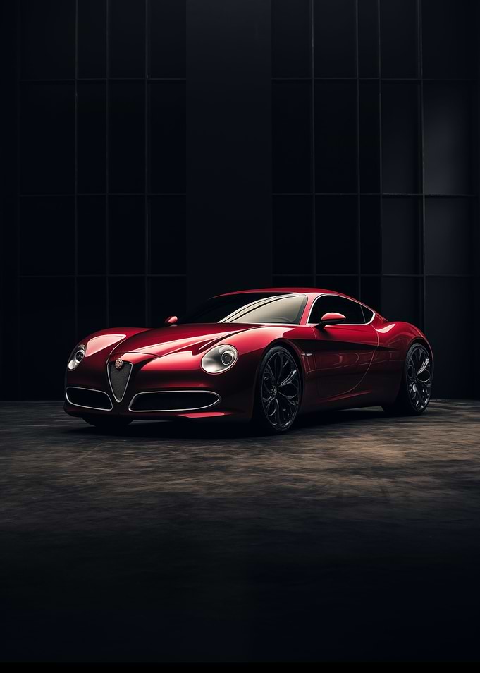 Alfa Romeo sports car