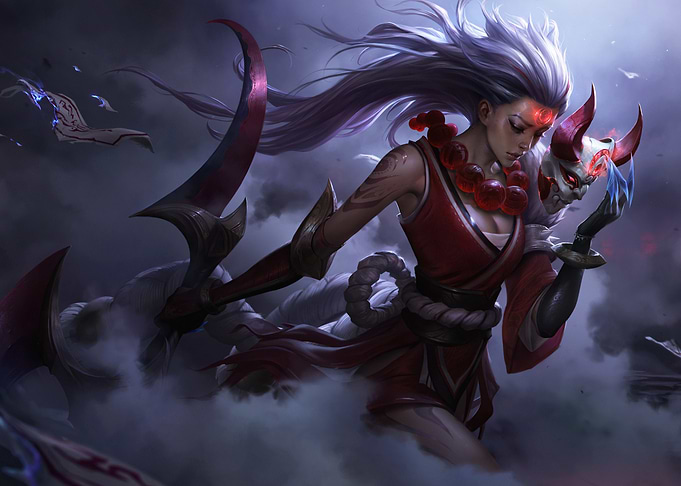 Blood Moon Diana
