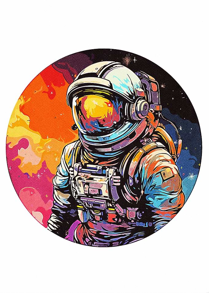 Drawing Astronaut