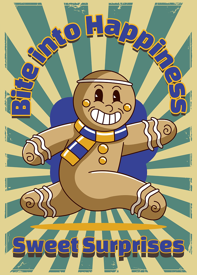 Joyful Sweet Gingerbread