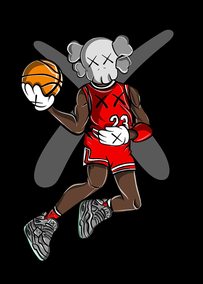 Dunk kaws