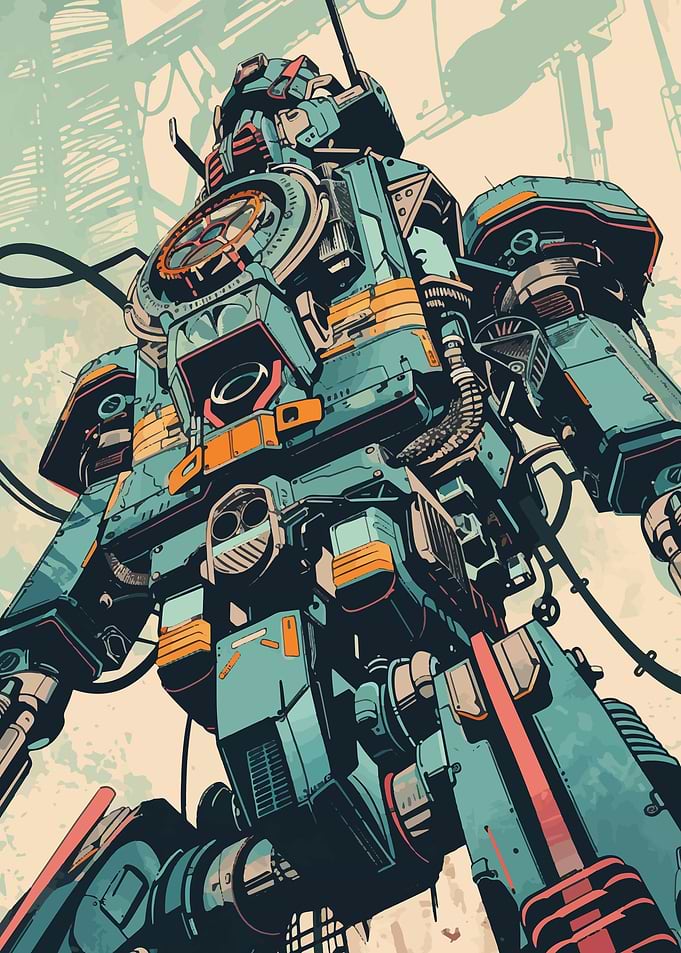 Retro Industry Robot