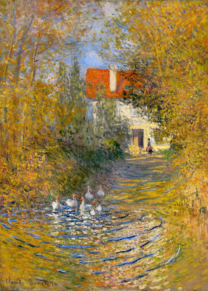 Claude Monets The Geese