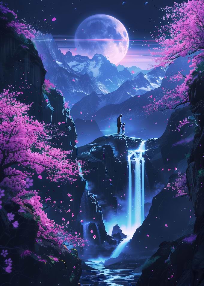 Japanese Neon Fantasy