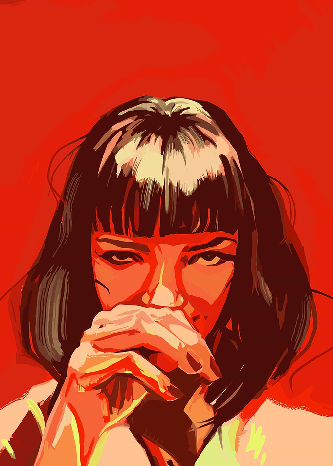 Mia Wallace Pulp Fiction
