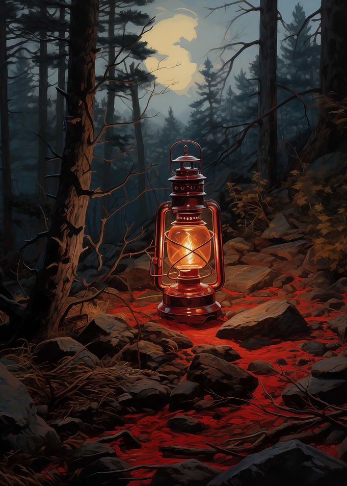 Vintage Camping Lantern