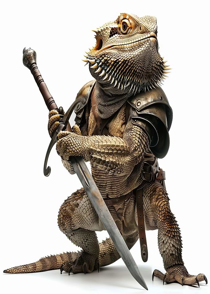 Bearded Dragon Knight