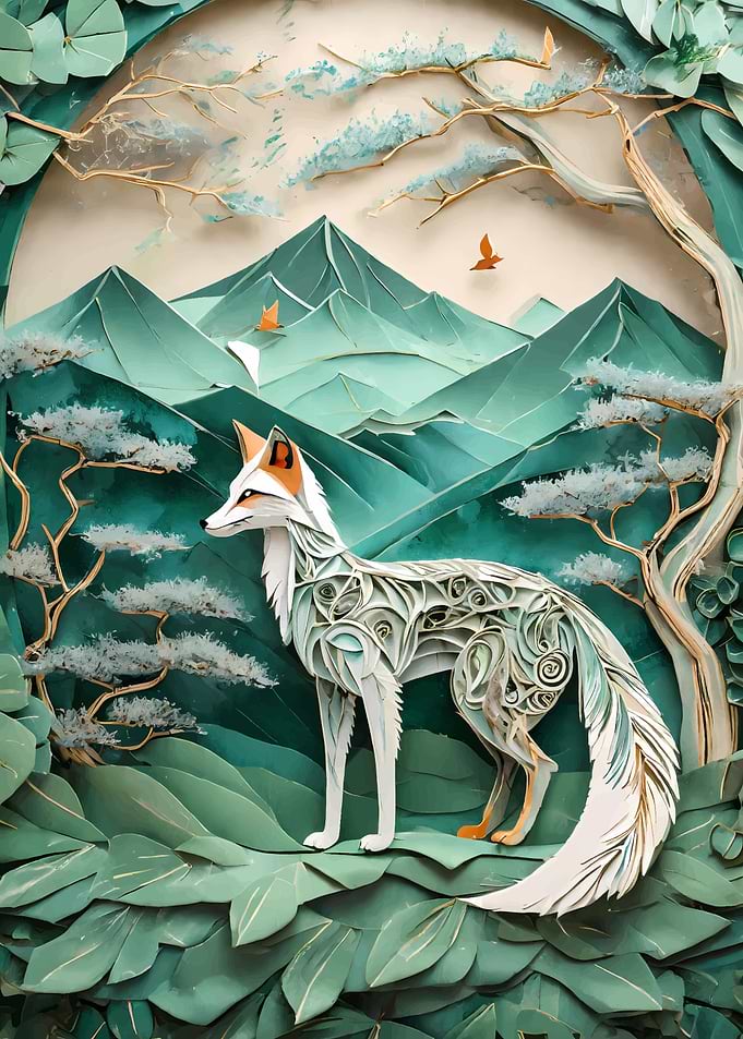 Tailed Fox Kitsune