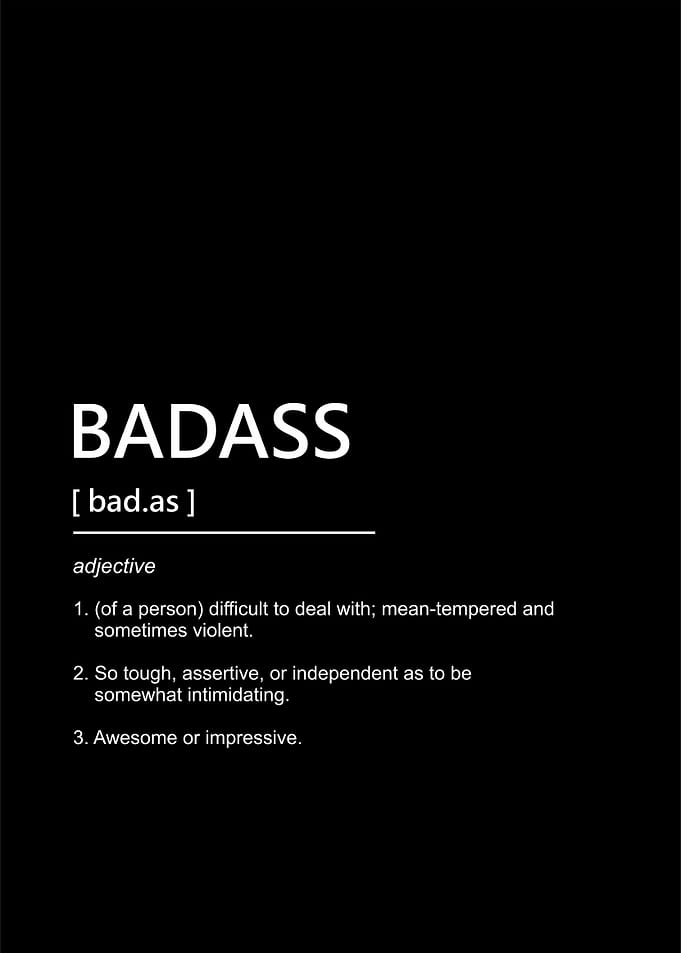 badass in meaning