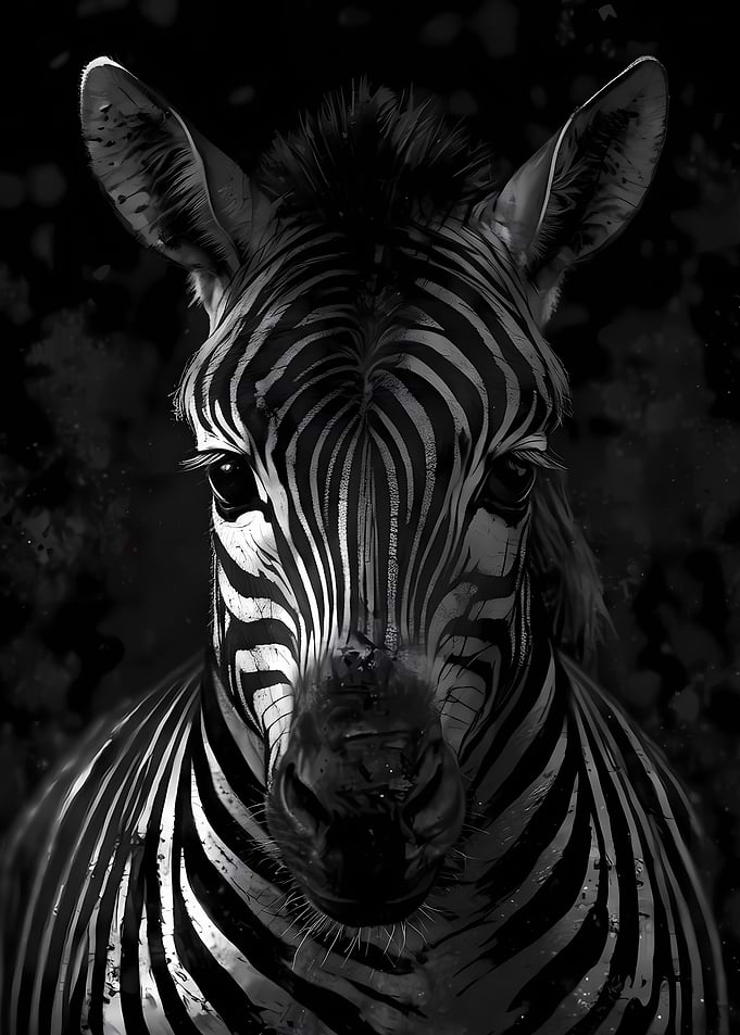 Zebra Shadows Stripes