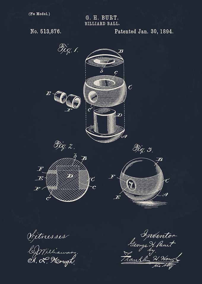 1894 Billiard ball