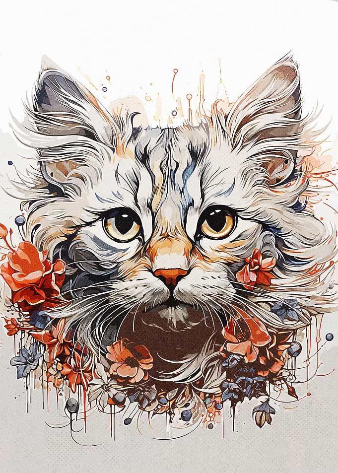 Abstract Cat