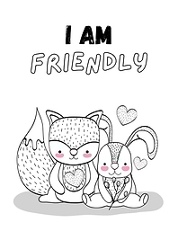fox and rabbit