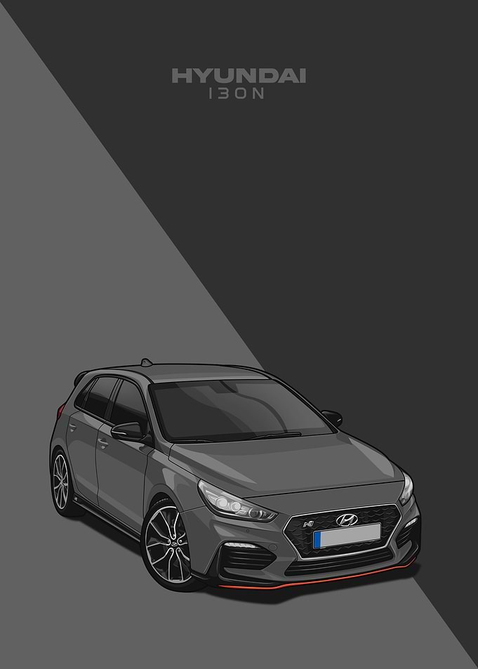 hyundai i30n grey