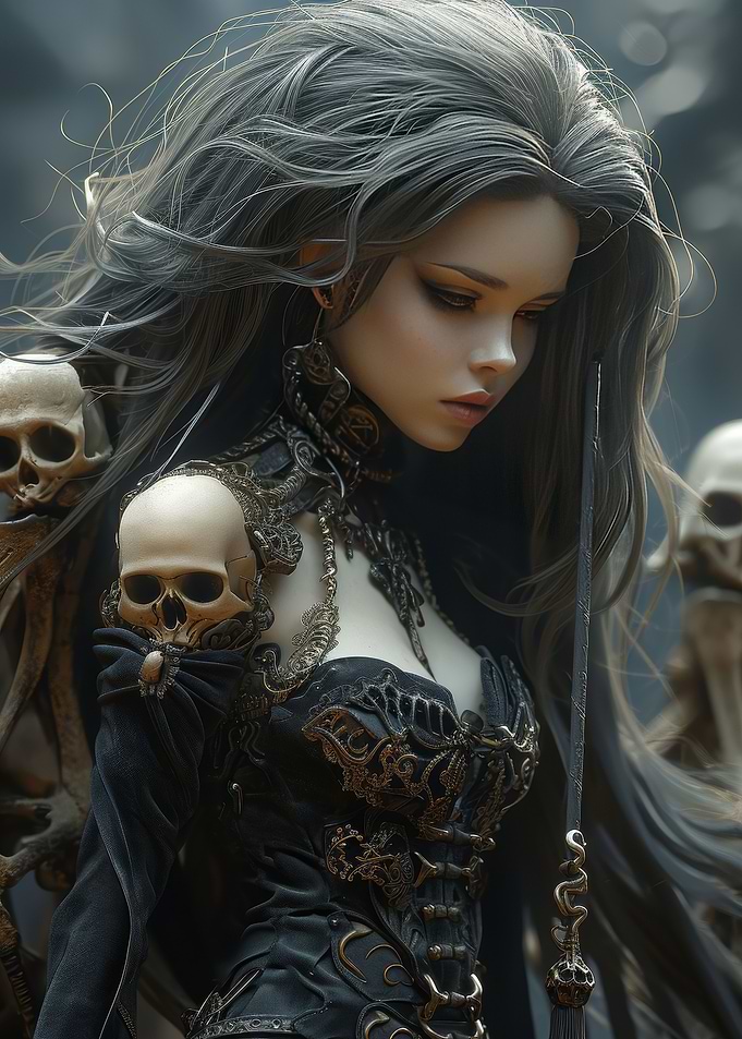 Creepy doll