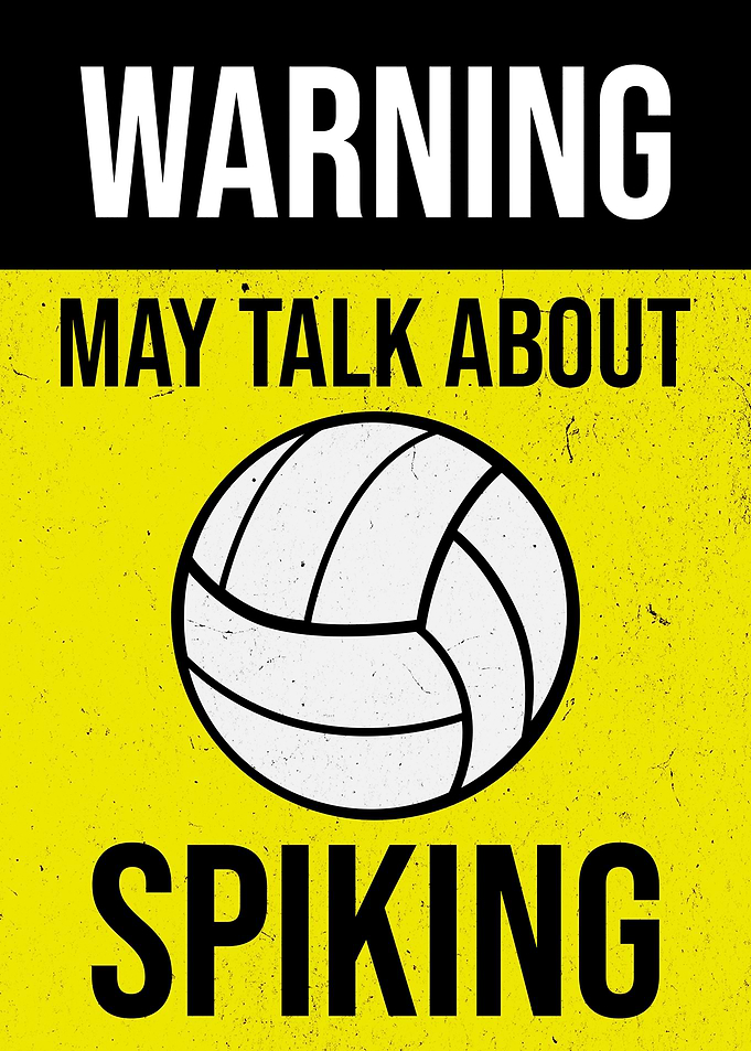 WARNING SPIKING WHITE