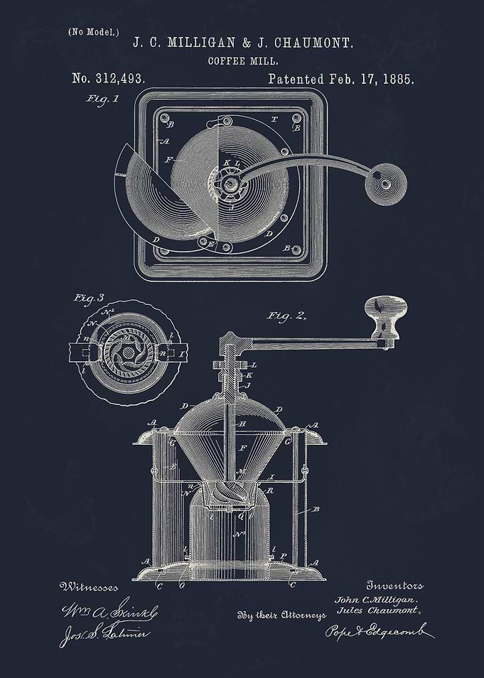 1885 Coffee Mill