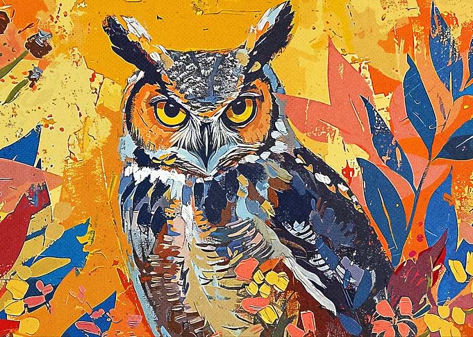 Drawing Owl