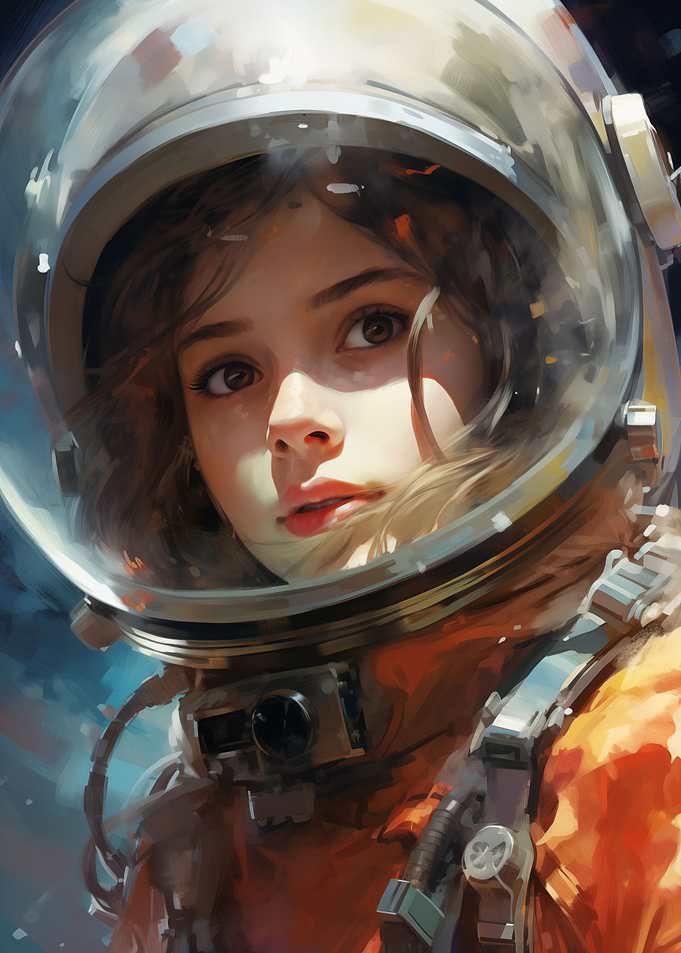 Girl from outer space