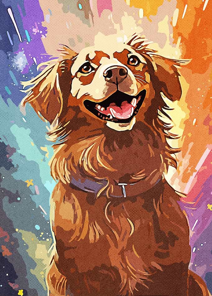 Abstract Dog