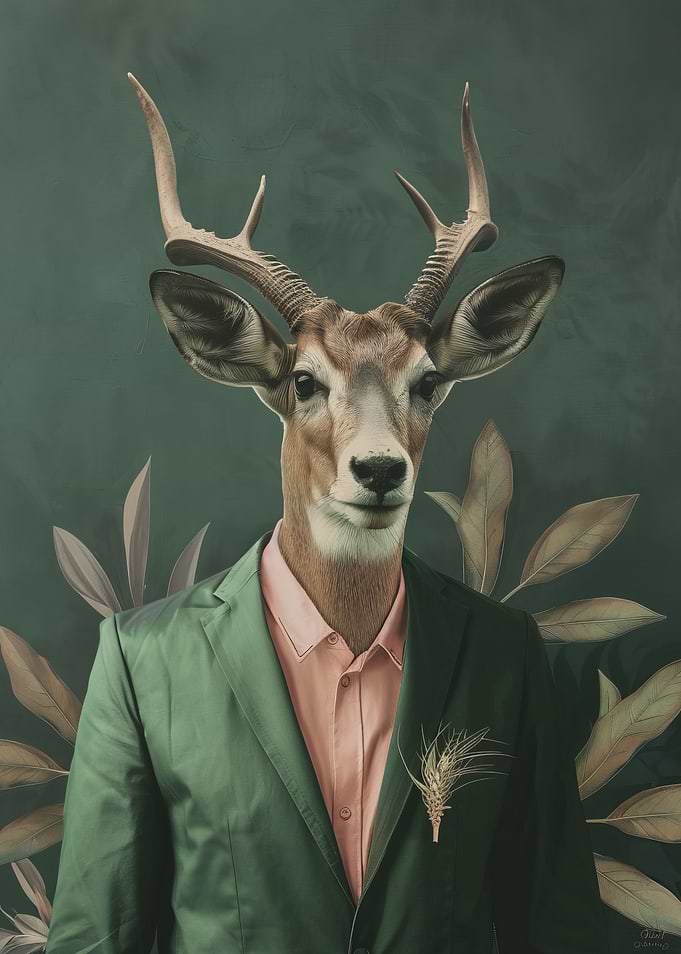 Deer in Jacket