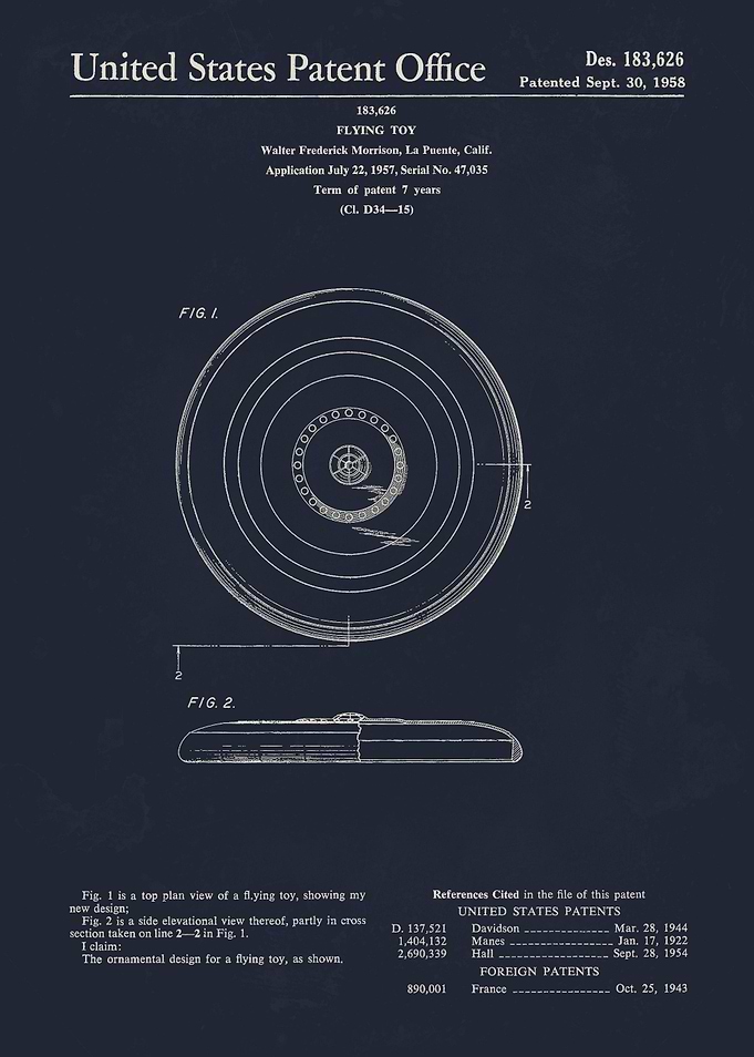 1958 Frisbee
