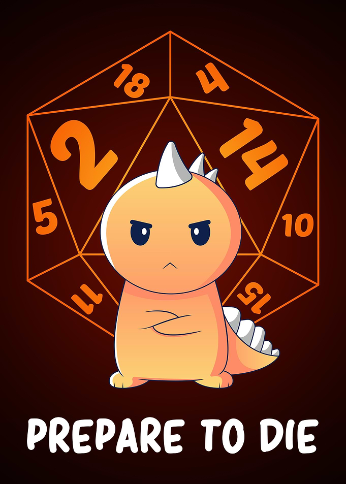Tabletop Game Dice Nerd